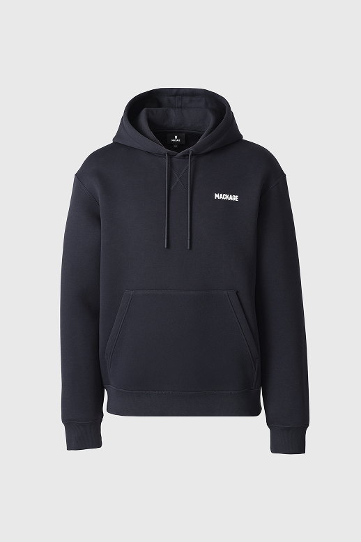 KOLTON-Z Double-Face Jersey Logo Hoodie for Men