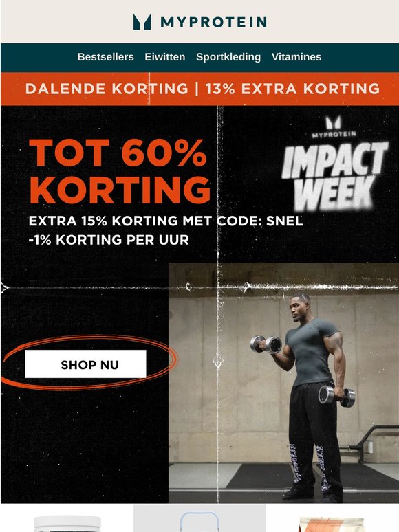 🚨 LET OP: Laatste kans op tot 60% korting