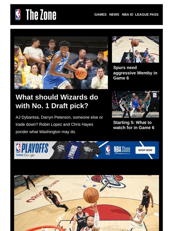 Spurs need aggressive Wemby in Game 6 | Starting 5: What to watch for in Game 6