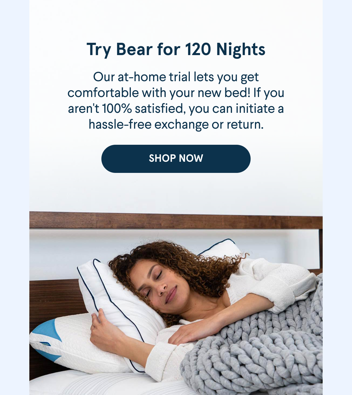 Try Bear for 120 Nights