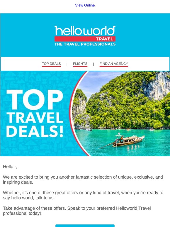 This Week's Top Travel Deals: Say Aloha to Hawai'i, NYE New Zealand Cruise, Louisiana, 2026 AFL Grand Final Packages, Thailand and More