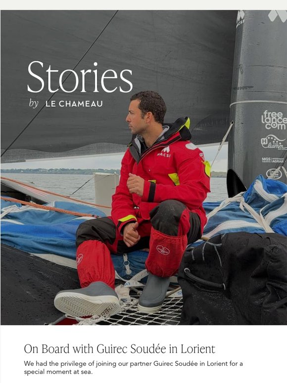 On Board with Guirec Soudée in Lorient