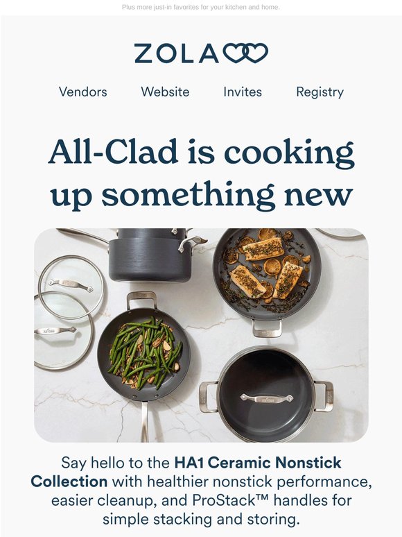 Meet the new All-Clad Ceramic Collection