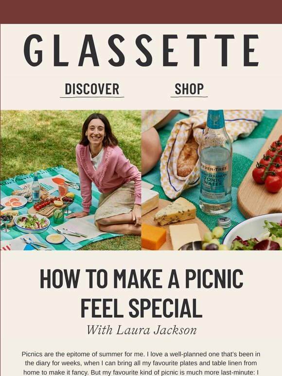 LAURA JACKSON'S TIPS FOR MAKING A PICNIC FEEL SPECIAL