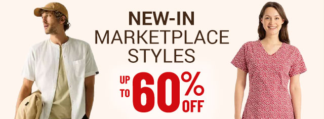 Up to 60% off new-in styles