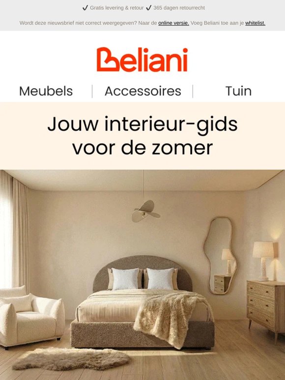 Deze 4 interieurtrends halen de zomer in huis ☀️