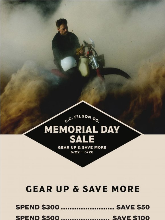 Memorial Day Sale: Ends Today