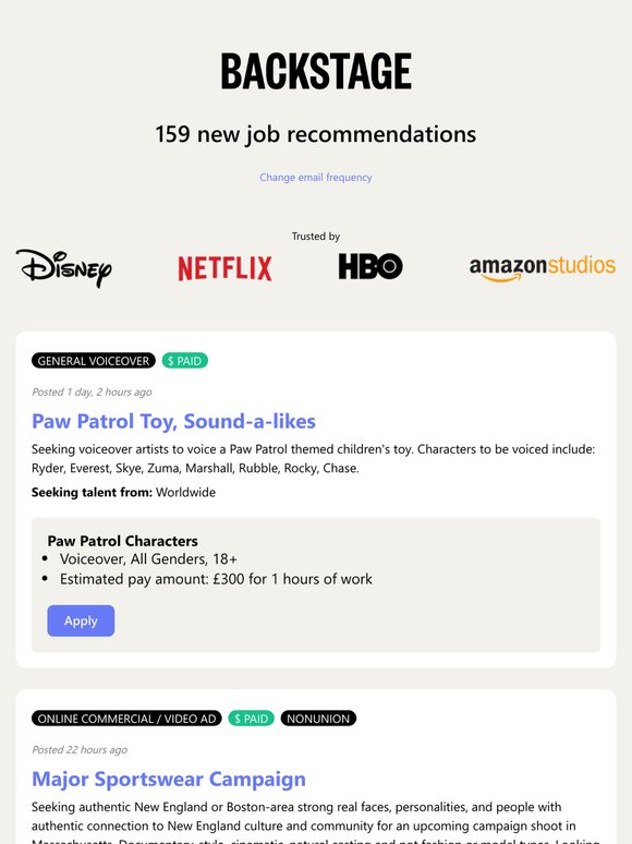 159 New Roles Available for Job Recommendations - May 28