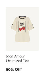 Mon Amour Oversized Tee