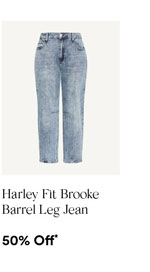 Harley Fit Brooke Barrel Leg Jean