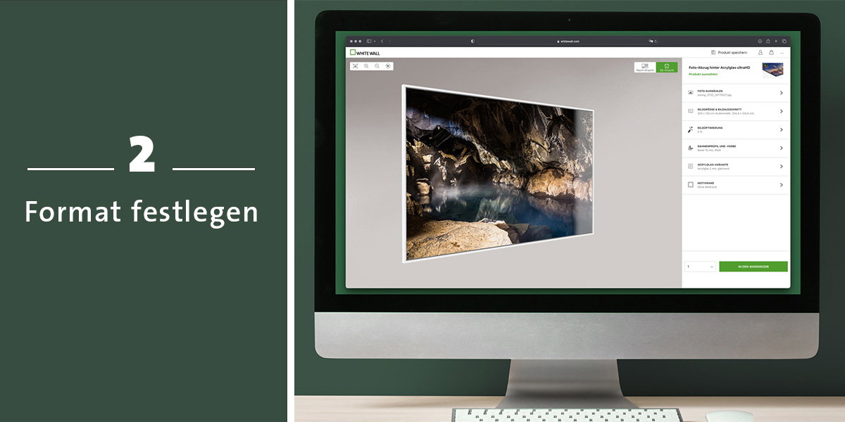 Schritt 2: Format festlegen