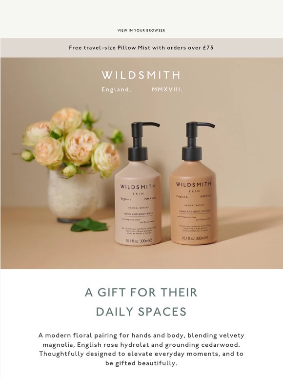 A modern floral gift for home