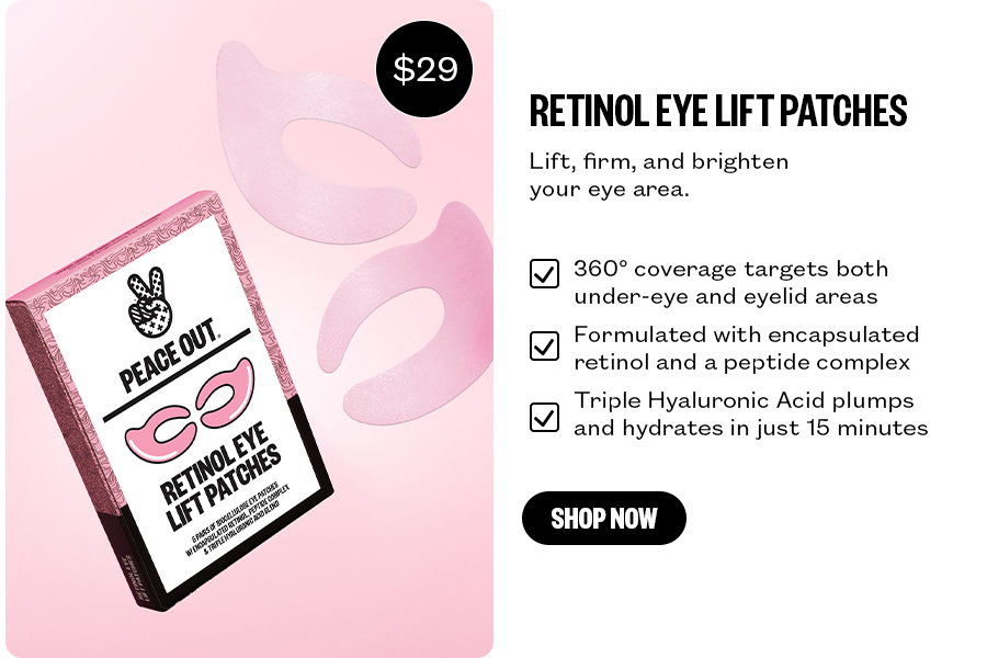Retinol Eye Lift Patches - Lift, firm, and brighten your eye area
