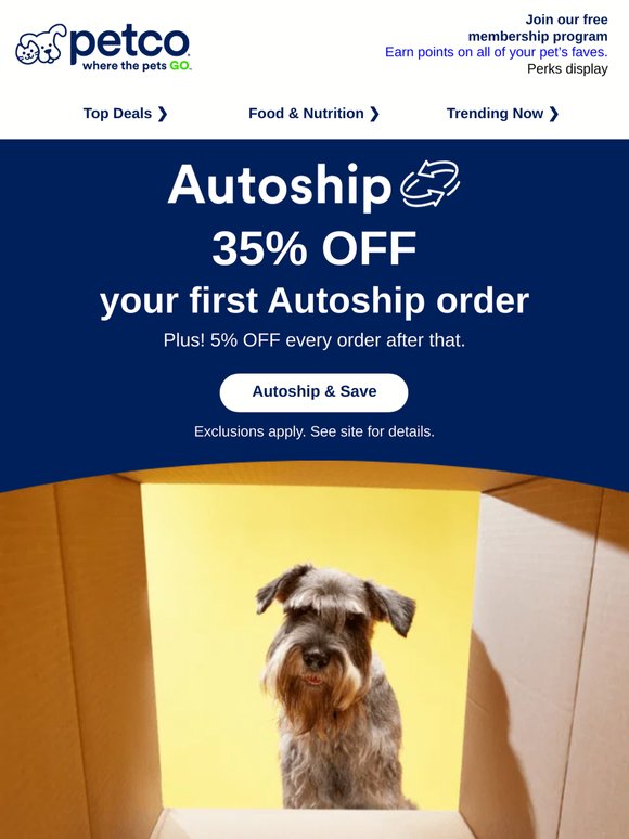 Get 35% OFF your 1st Autoship order >