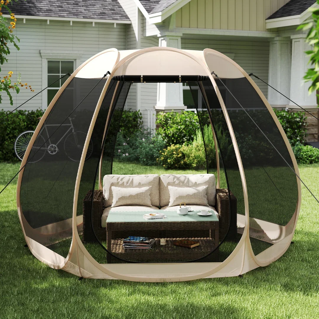 Pop Up Mesh Screen House For 4-6 People 3 X 2.8 M Foldable Outdoor Screened Camping Tent Gazebo