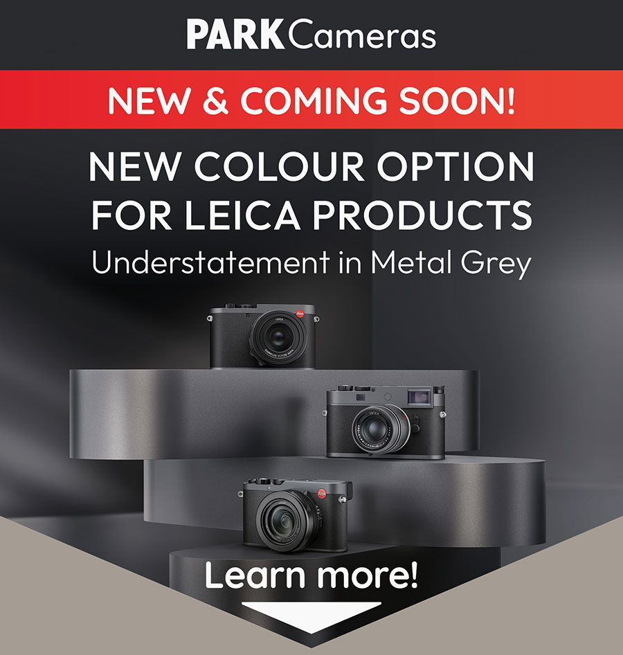 Leica Metal Grey Launch Header