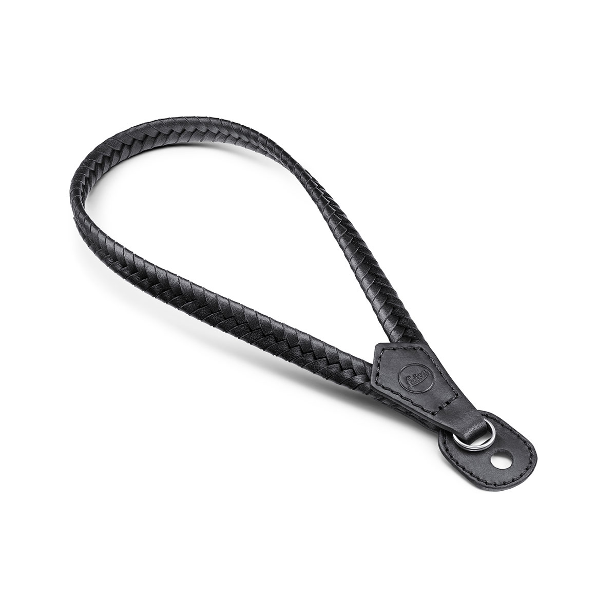 Leica Wrist Strap Leather Braided Black