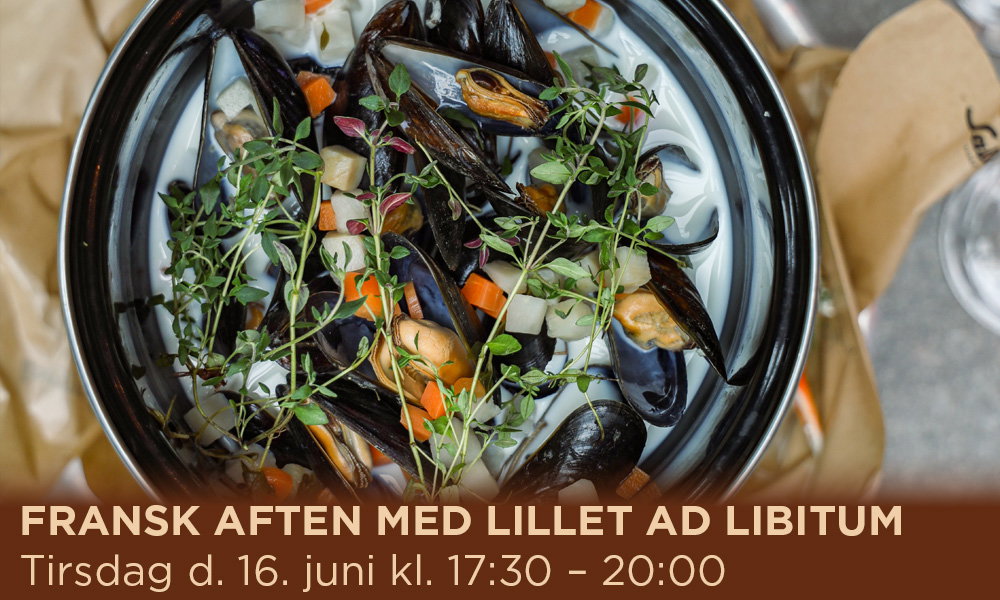Fransk aften med Lillet ad libitum