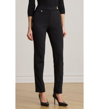 Pantalón tobillero de ponte negro