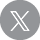 X twitter icon gray