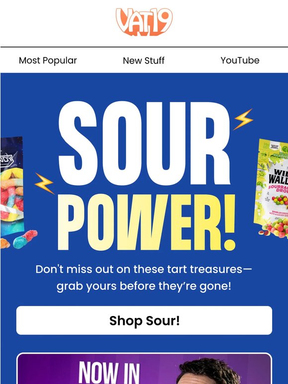 Sour power! Try these tart treasures for yourself... 🍋