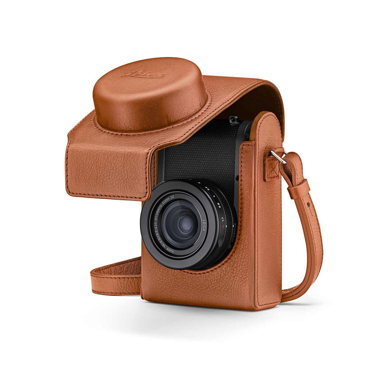 Leica Camera Case for D-Lux 8 Leather Cognac