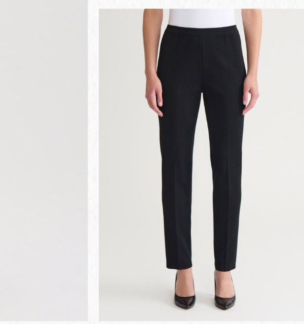 Knit Straight-Leg Pants
