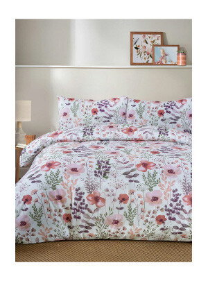 Floral Painted Duvet Set