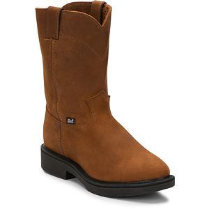 Conductor 10" Work in hazel (brown).