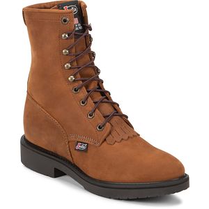 Conductor 8" Work in hazel (brown).