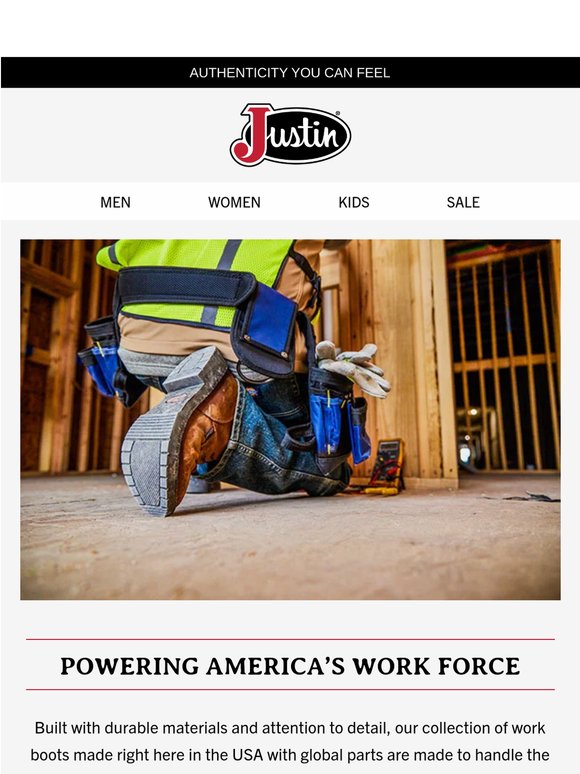 Step Up Your Game with American-Made Work Boots