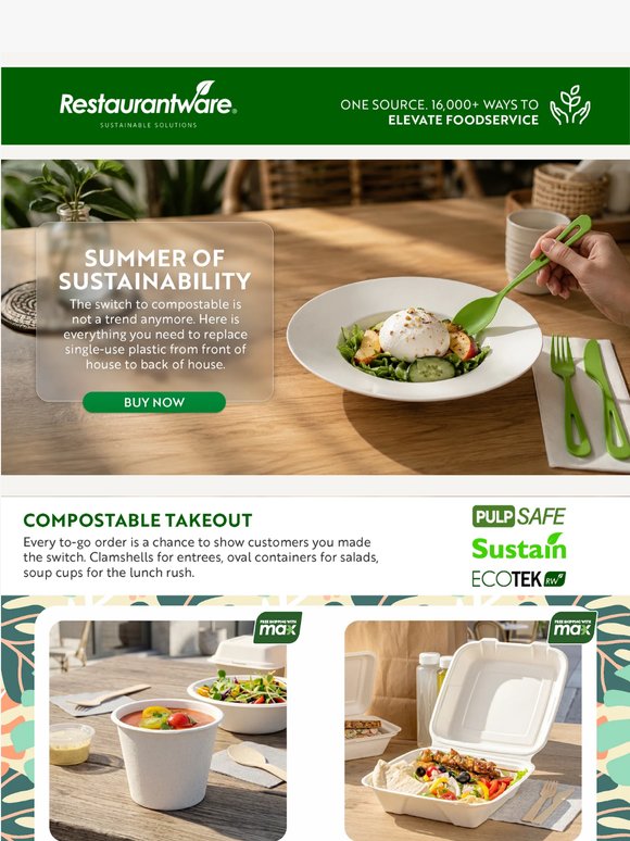 Eco-Friendly Summer Service Essentials