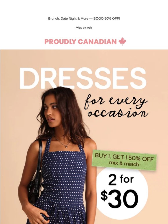 Plans? We’ve Got The Dress 😍