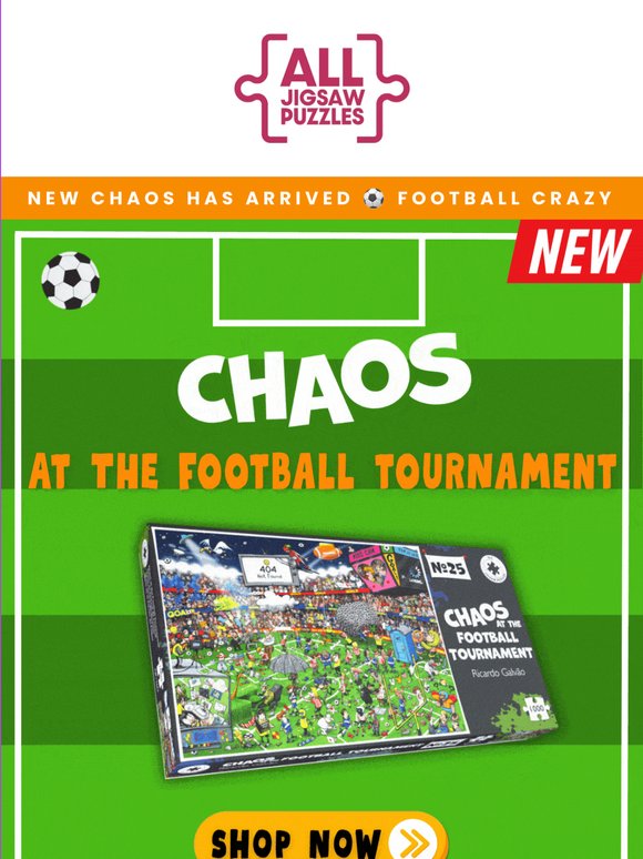 NEW Chaos No.25 is Finally Here! ⚽ Kick Start Your Fun Today!