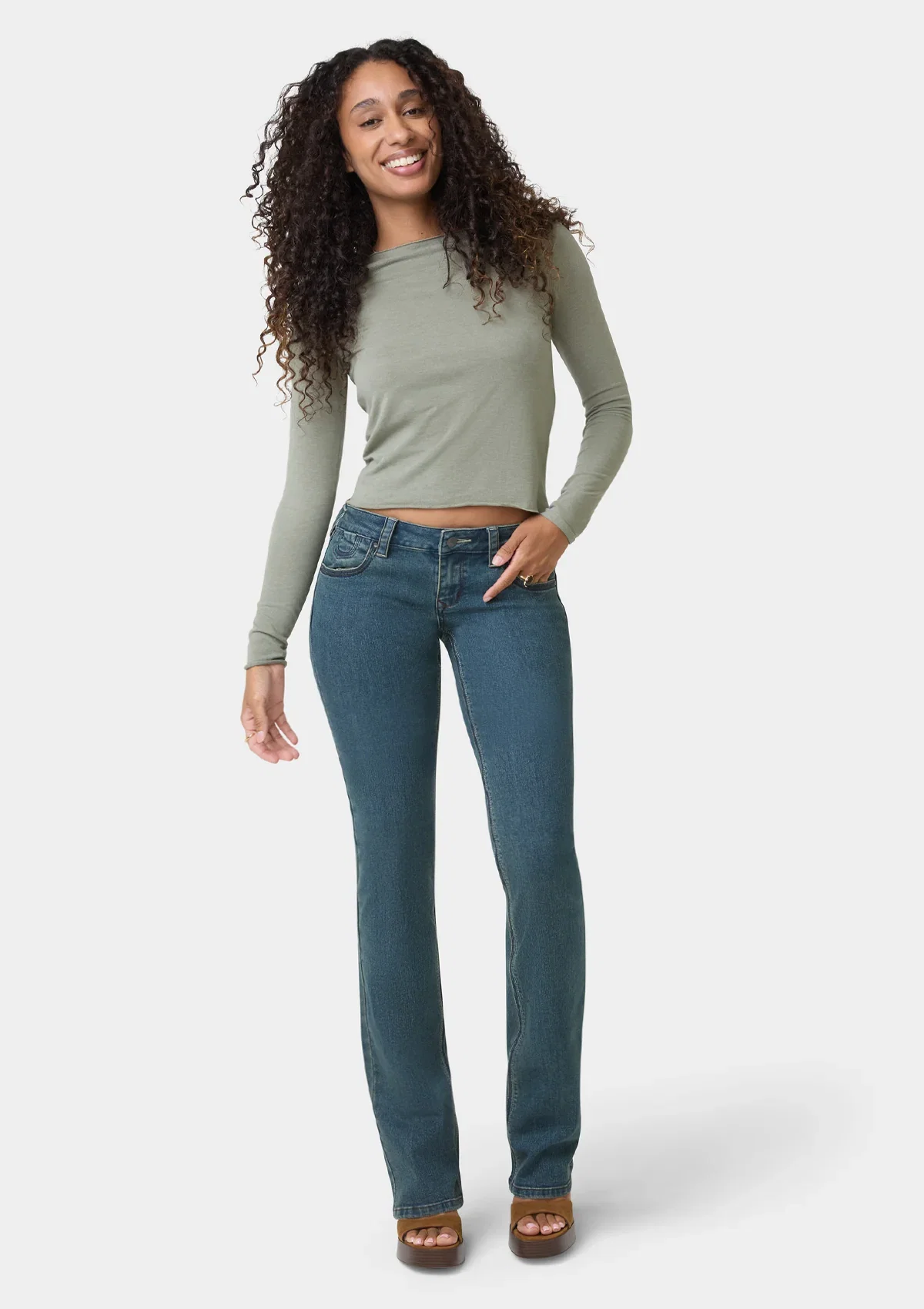 Image of Tall Avery Bootcut Jeans