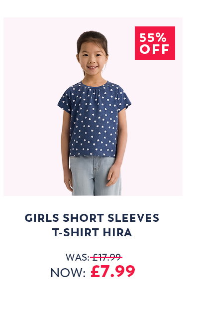 Girls Short Sleeves T-Shirt Hira