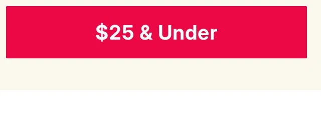 $25 & under