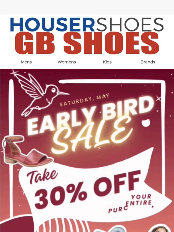 🐦Early Bird Savings are coming up!! Celebrate with 30% Off!  + $10 off Coupon! 🐦