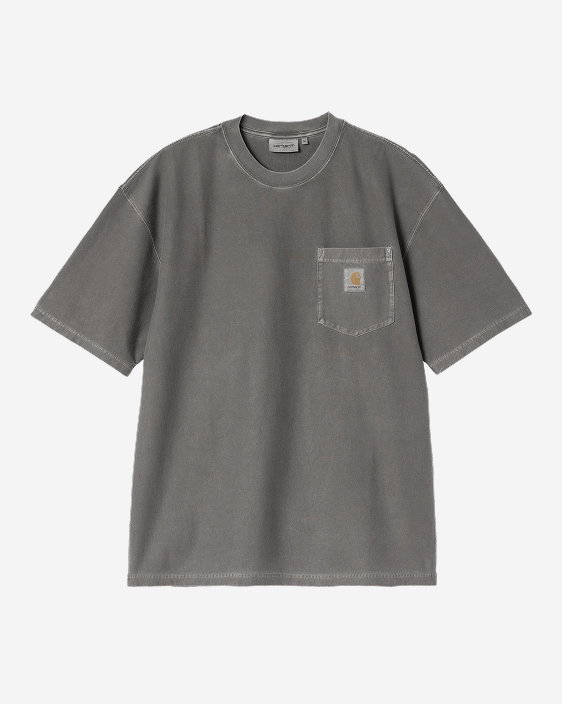 Carhartt WIP Loose Pocket T-Shirt | Black (Garment Dyed)