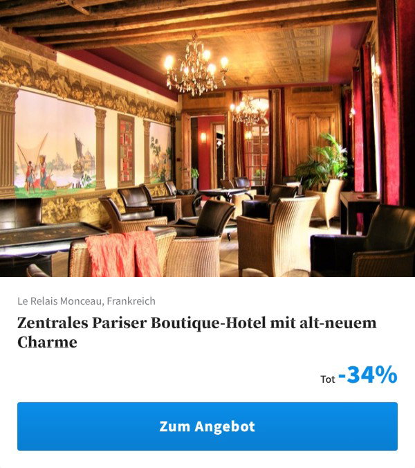 Zentrales Pariser Boutique-Hotel mit alt-neuem Charme