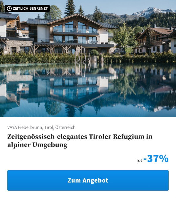 Zeitgenössisch-elegantes Tiroler Refugium in alpiner Umgebung