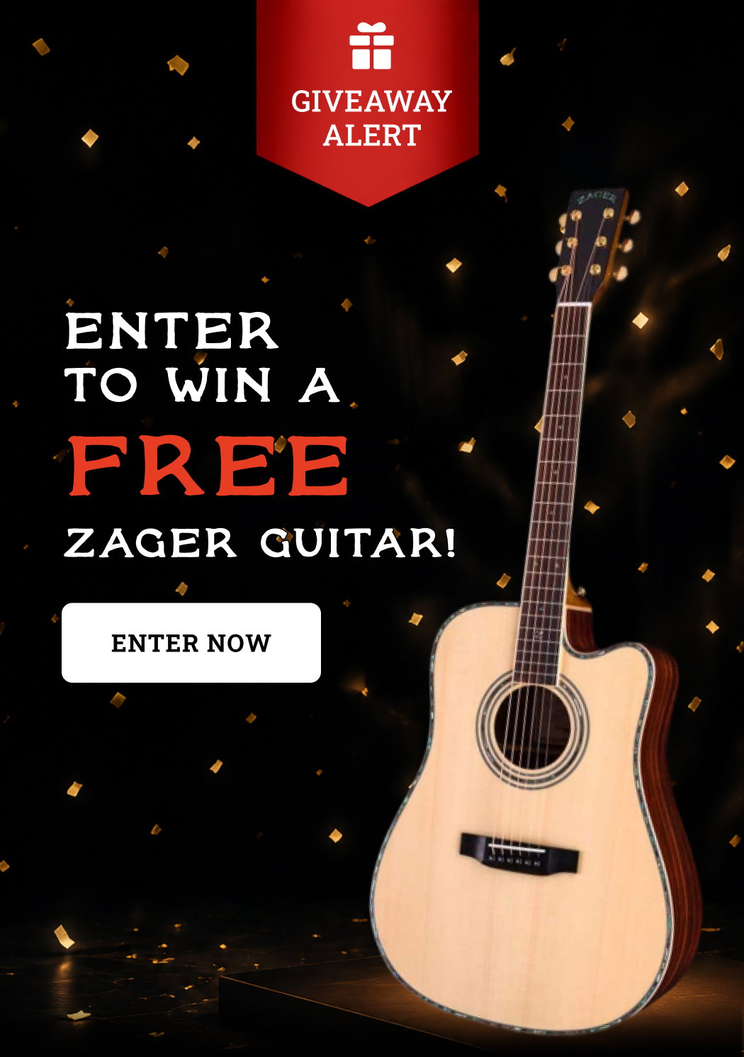 Enter To Win A FREE Zager Guitar!
