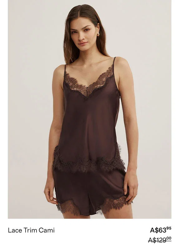 Lace Trim Cami