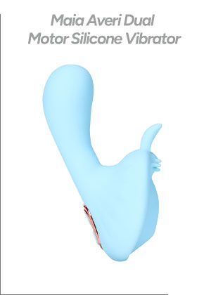 Maia Averi Dual Motor Silicone Vibrator