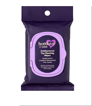 Antibacterial Toy Cleaning Wipes - Hott Love Extreme