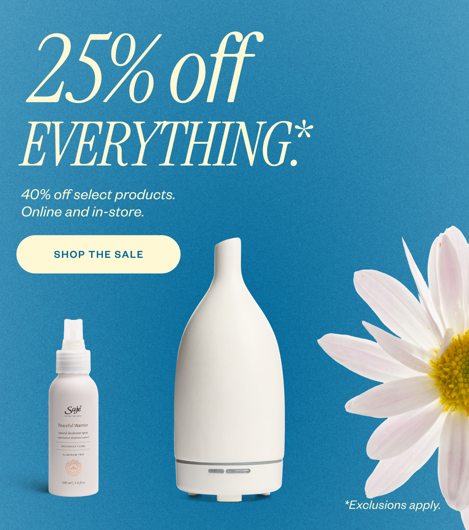 25% off. The Gratitude Sale