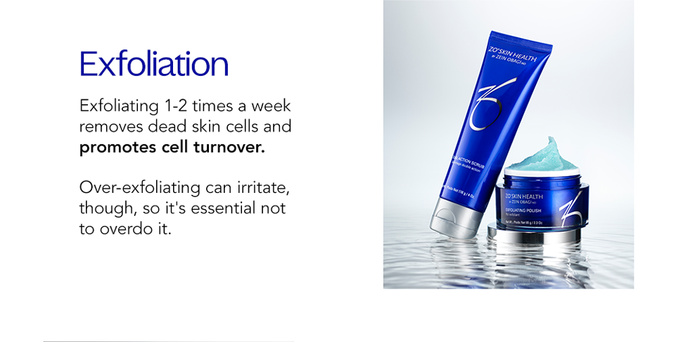 Exfoliation: 