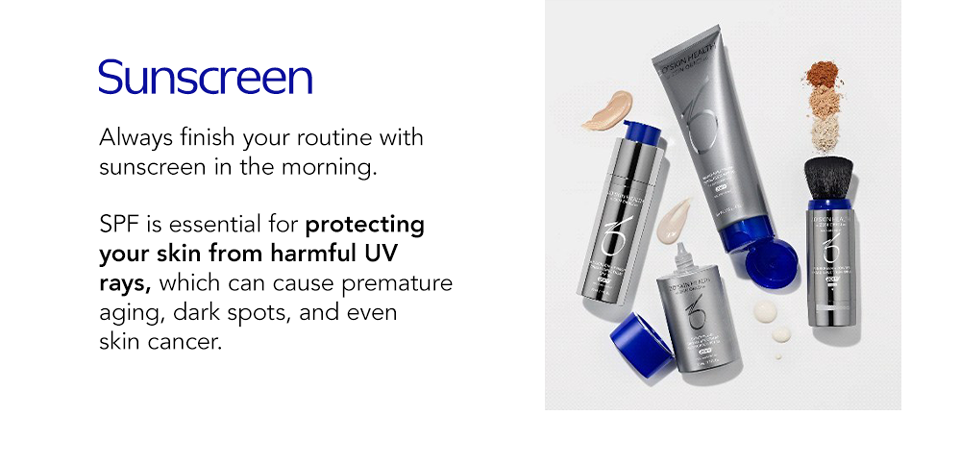 Sunscreen: 