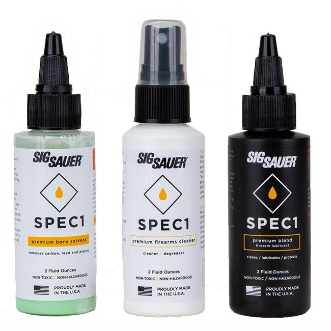 Image of SPEC1 - COMBO PACK, 2OZ LUBRICANT, BORE SOLVENT, FIREARM DEGREASER