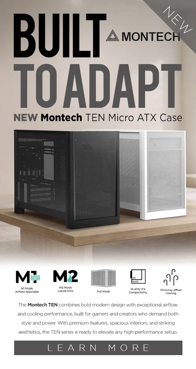 NEW Montech Ten Case
